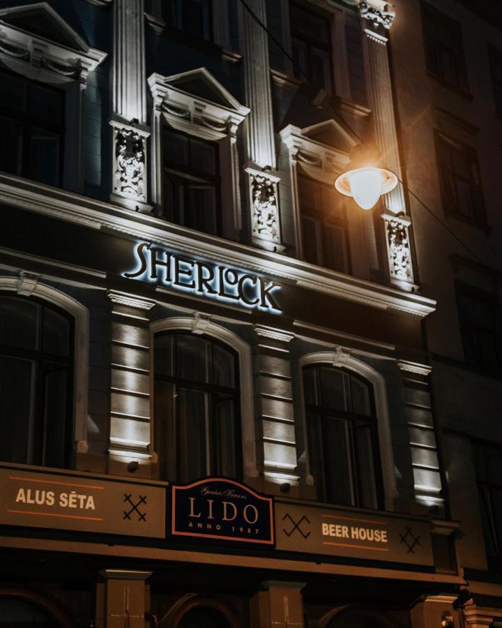 Sherlock Art Hotel Rīga Exterior foto